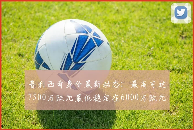普利西奇身价最新动态：最高可达7500万欧元最低稳定在6000万欧元